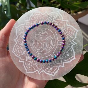 Rainbow Hematite Healing Bracelet